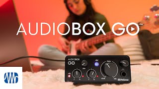 Introducing PreSonus AudioBox GO? | Ultra-affordable, Compact 2x2 USB Audio Interface