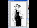 sketching abbe pierre