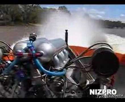 Twin Turbo Ski Boat
