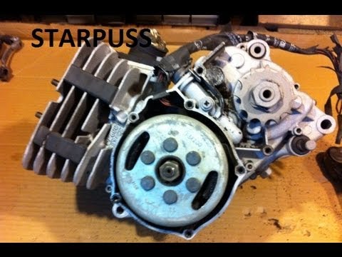 how to remove flywheel on a yz125