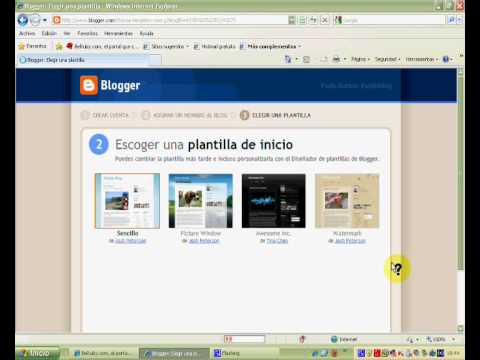 0 Crear una Web
