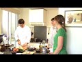 in santiago chef enrique prepared a meal of typical chilean food, with the help of his swedish brother-in-law emilio and wife sofie. you can contact sofie at sbroome@abercrombiekent.cl to taste enrique's wonderful cooking.