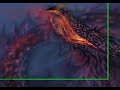 speed painting a Dragon