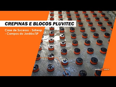 Hidro Solo - Blocos Pluvitec Master - Case de Sucesso: Sabesp - Campos do Jordão/SP