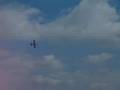 P-51 Mustang doing a four point role.