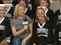 Ledford Cheerleaders on WXII 12 Ledford Cheerleaders on WXII 12