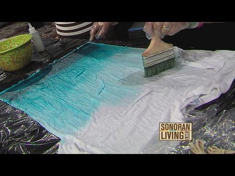 how to dye ombre fabric