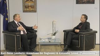 Karl-Heinz Lambertz (Präsident Europäischer Ausschuss der Regionen)