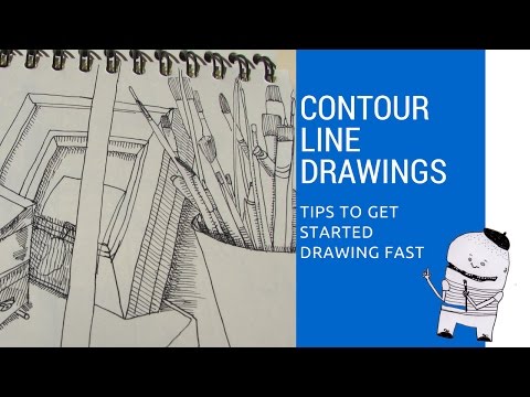 how to draw contour lines