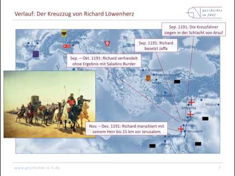 Dritter Kreuzzug mit Kaiser Friedrich Barbarossa, Phi ...