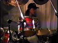 Thom Drumming Pearl Red Maple Kit 1988 Double Bass