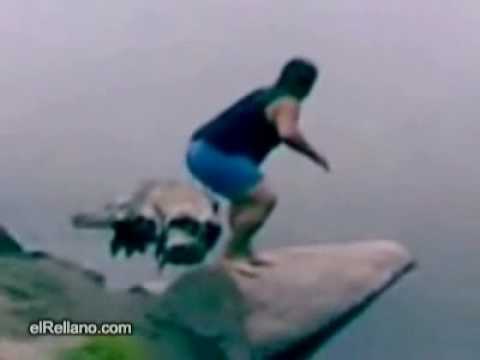 Broma en el rio
