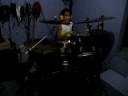 maecy on drums