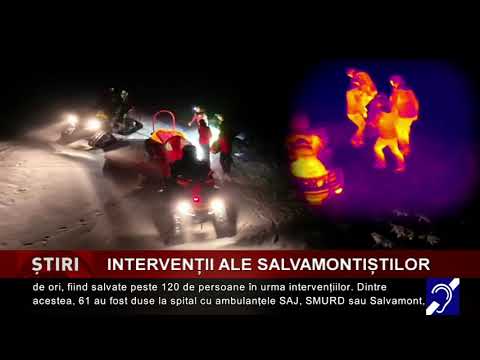 Număr ridicat de apeluri la Salvamont