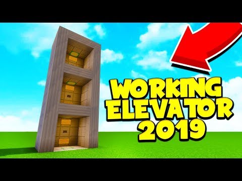 How To Make An Elevator In Minecraft Pe No Redstone No Commands