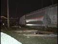 DV-255-3 OCT 2002 SURREY TRAIN CRASH HITS SEMI TRUCK ON 176