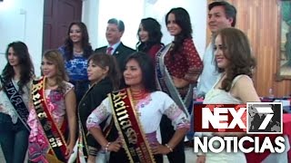 Comite permanente de Riobamba presento a las 8 candidatas al reinado