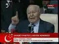 3.Büyük Kongre: Prof. Dr. Necmettin Erbakan Hocanin konusmasi 1/2 3.Büyük Kongre: Prof. Dr. Necmettin Erbakan Hocanin konusmasi 1/2