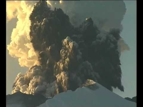 Mt Ruapehu eruptions spectacular raw footage