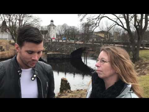 STT intervjuar Robin Bengtsson i Svenljunga STT intervjuar Robin Bengtsson i Svenljunga