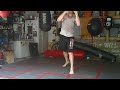 , boxing, High Kick, Body shot heavy bag, wrecking ball heavy bag