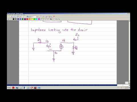 how to identify gate drain and source in fet