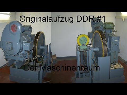 ddr1 - Bisher hat mir der Maschinenraum vom Originalaufzug DDR1 gefehlt. Dies konnte ich nun nachholen. Baujahr 1988 Musik: Cephalopod Kevin MacLeod (incompetech.co...