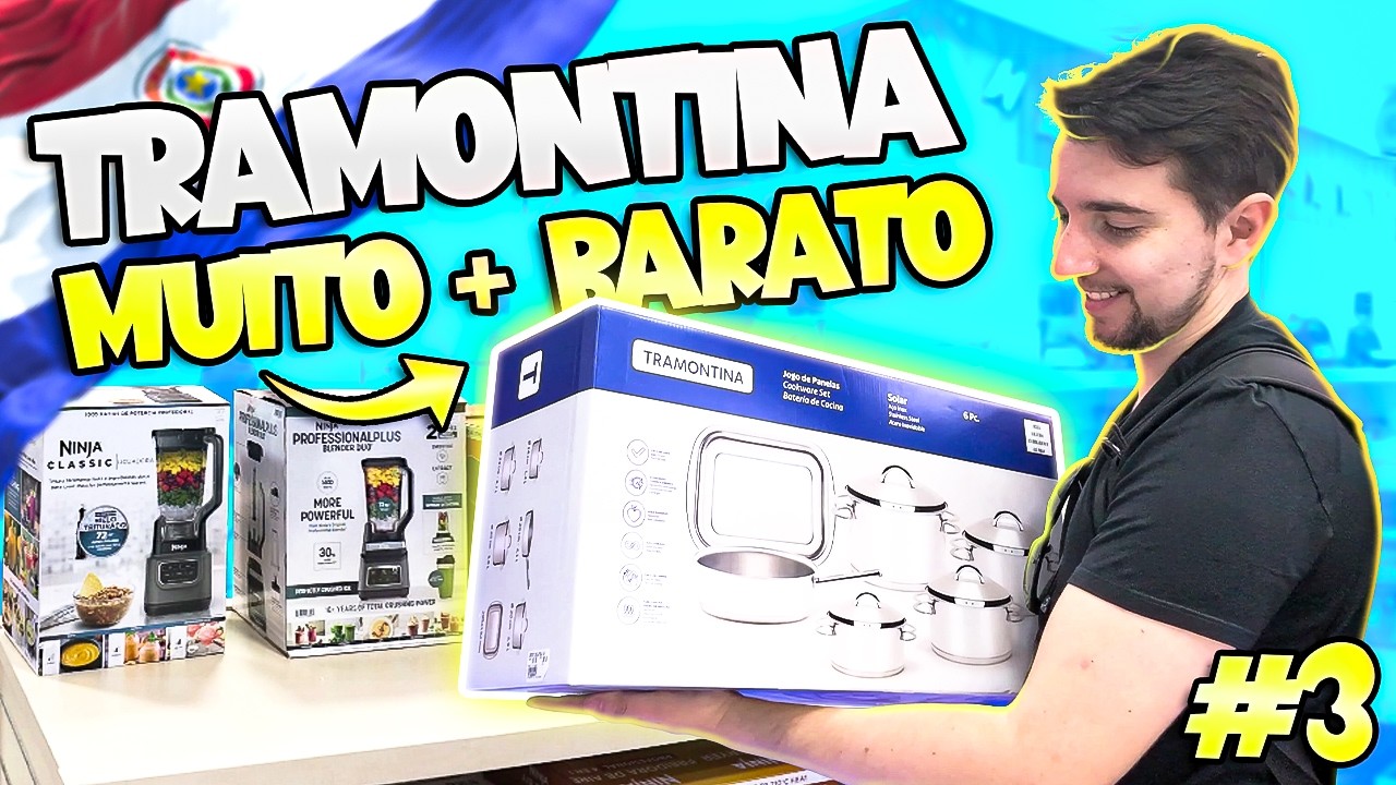 Fomos fazer o ENXOVAL da CASA NOVA no PARAGUAI!