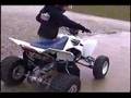 LTR 450 EXHAUST AND DONUTS