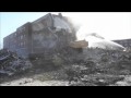 demolition of rodgers quadrangle at BGSU