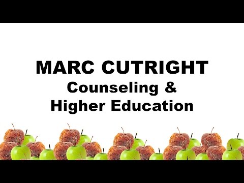 play Marc Cutright - Counseling and Higher Education video