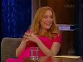 gillian anderson interview on jimmy kimmel live pt 2