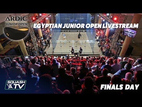 Squash: Egyptian Junior Open - Finals Day Livestream