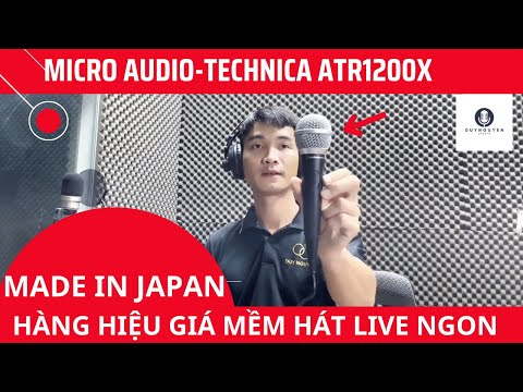 Micro Chuyên Hát Live Karaoke | Audio-Technica ATR1200x