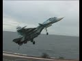 Sukhoi Su-33 Flanker-D Extreme Landing Attempt Su-33