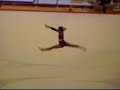 gymnastique artistique f�minine prep. div 1