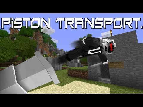 Minecraft - Piston Transport Video