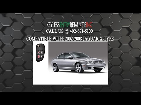 How To Replace Jaguar X Type Key Fob Battery 2002 2003 2004 2005 2006 2007 2008