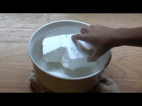 how to dissolve foam
