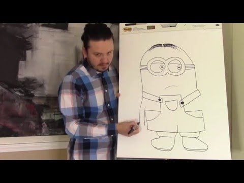 video-linktoworks-How to Draw a Minion Step by Step | Easy Minion...