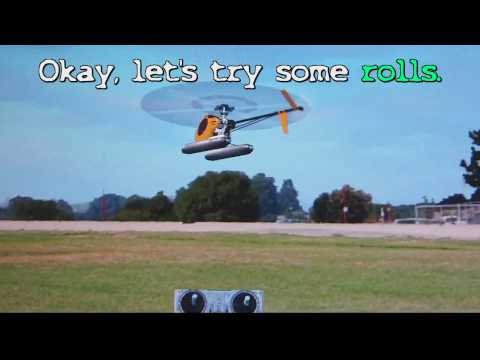 how to practice rc helicopter