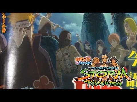 Naruto Shippuden Ultimate Ninja Storm Revolution - Akatsuki's Past Scan (New Scan)