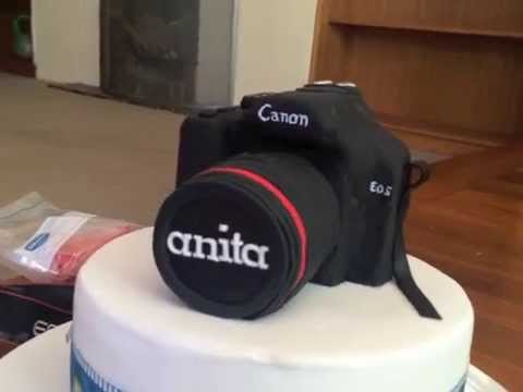 how to make a camera cake