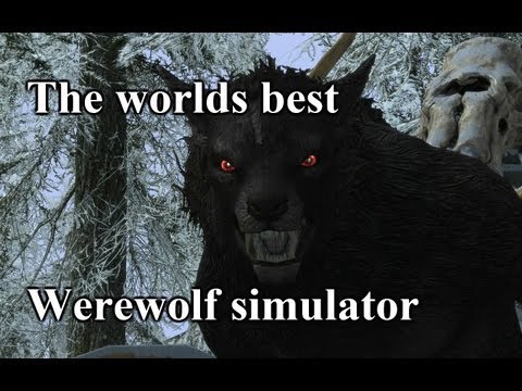 how to werewolf skyrim