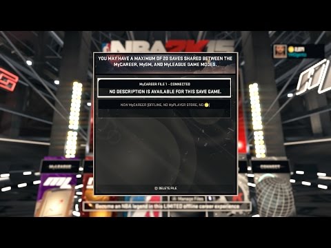 how to recover nba 2k15 my player