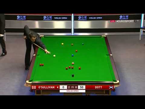 Ronnie o'sullivan clearance Vs Graeme Dott •R2• |Welsh Open 2018|