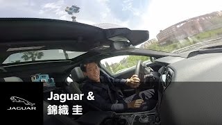 錦織圭選手と夢のドライブ体験!? ジャガーが打ち出す心躍るバーチャル・ドライブ