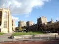 Interior courtyard of the lower ward of Windsor Castle