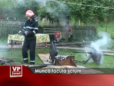 Muncă făcută scrum