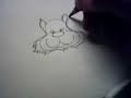 Drawing Lesson 1/20 - How to draw funny cartoon animals (a)